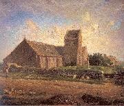 Jean-Franc Millet The Church of Greville USA oil painting artist